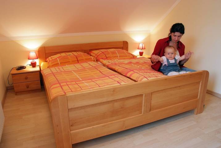 Zimmer für 2 Personen, mit Garten und Balkon, kinderfreundlich - 1