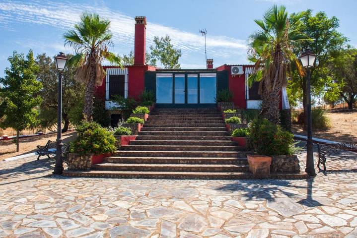 Casa rural para 8 personas, con Balcón y Terraza además de Jardín y Piscina en Gibraleón - 3