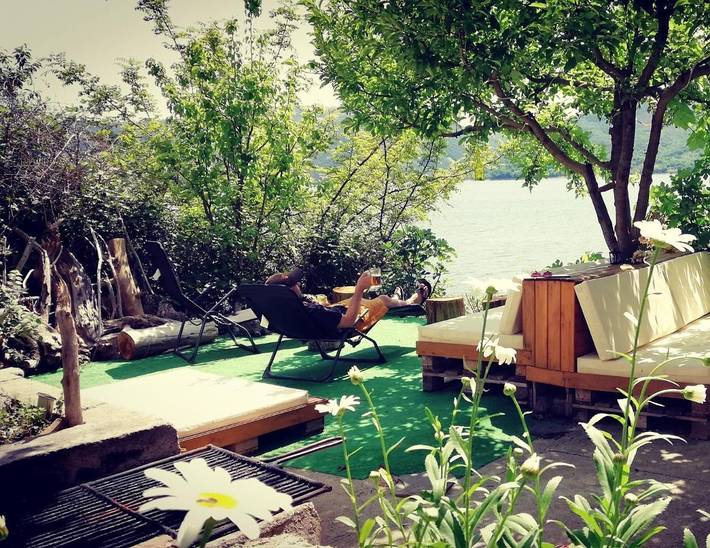 Tente pour 2 personnes, avec vue et vue sur le lac ainsi que jardin et terrasse en Bulgarie - 2
