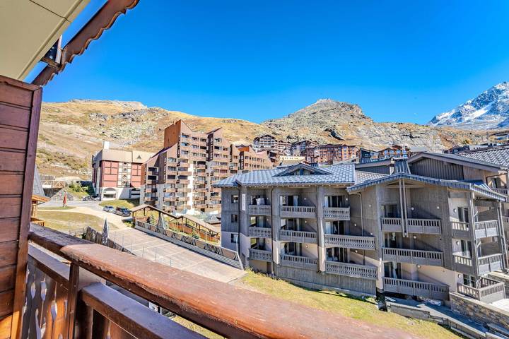 Gîte pour 4 personnes, avec balcon/terrasse, animaux acceptés dans Office De Tourisme De Val Thorens