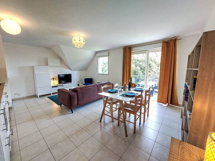 Gîte pour 4 personnes, avec jardin et balcon à Sarzeau - 2