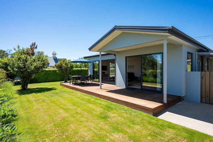 Location de vacances pour 6 personnes, avec terrasse à Wanaka