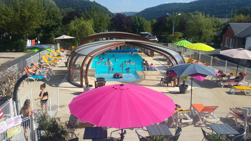 Camping für 5 Personen, mit Sauna und Pool sowie Terrasse in Midi-Pyrenäen - 4
