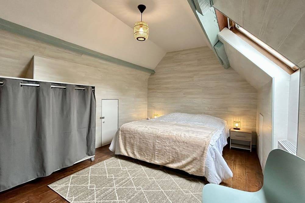 Jaliane, fisherman's house in Saint-Valéry sur Somme town center in Saint-Valery-sur-Somme, Abbeville region