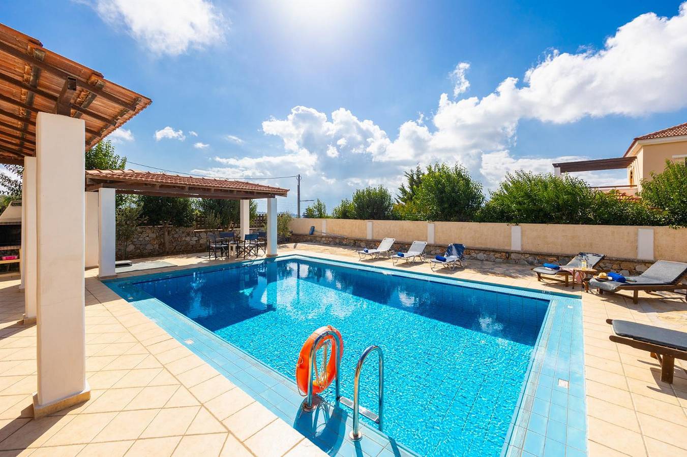 Villa für 7 Personen mit Terrasse in Kefalas, Vamos