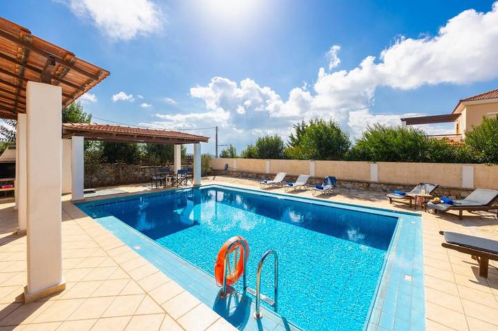 Ferienhaus für 7 Personen, mit Garten und Meerblick sowie Terrasse in Chania und Umgebung - 4