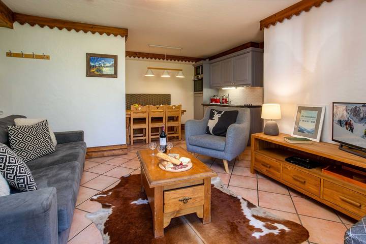 Gîte pour 4 personnes, avec balcon ainsi que sauna et piscine dans Gare De Chamonix Mont Blanc - 3