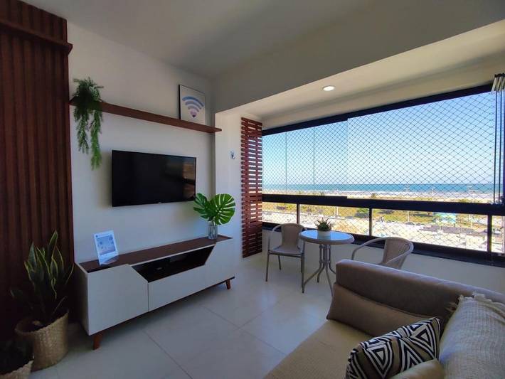 Casas e apartamentos de temporada para 8 pessoas, com piscina e jardim e ainda vista, adaptado a crianças em Aracaju