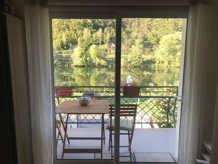 Location de vacances pour 7 personnes, avec jardin ainsi que balcon et vue à Haybes - 2
