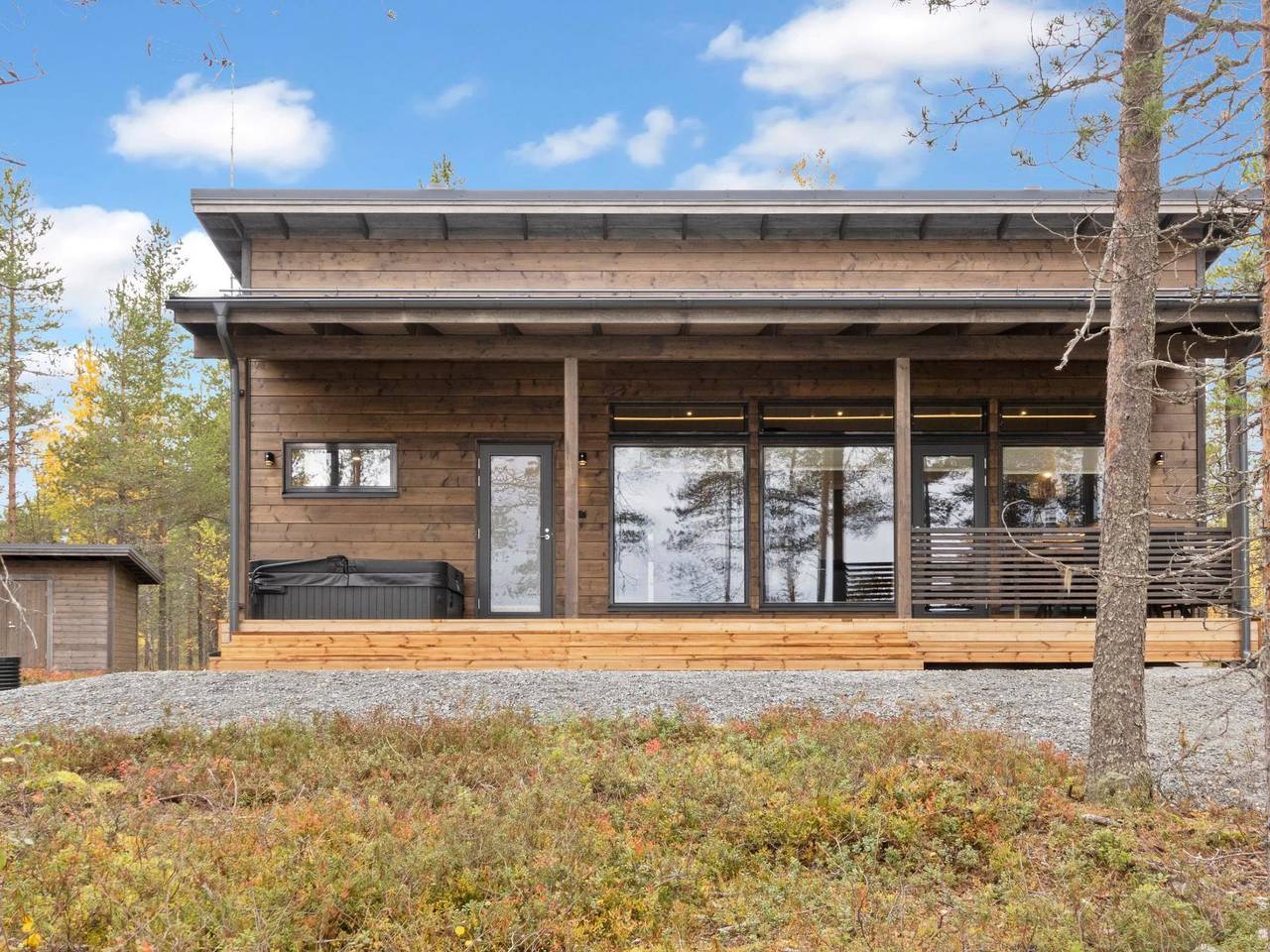 Villa korpi in Kaukuanjärvi, Lappland