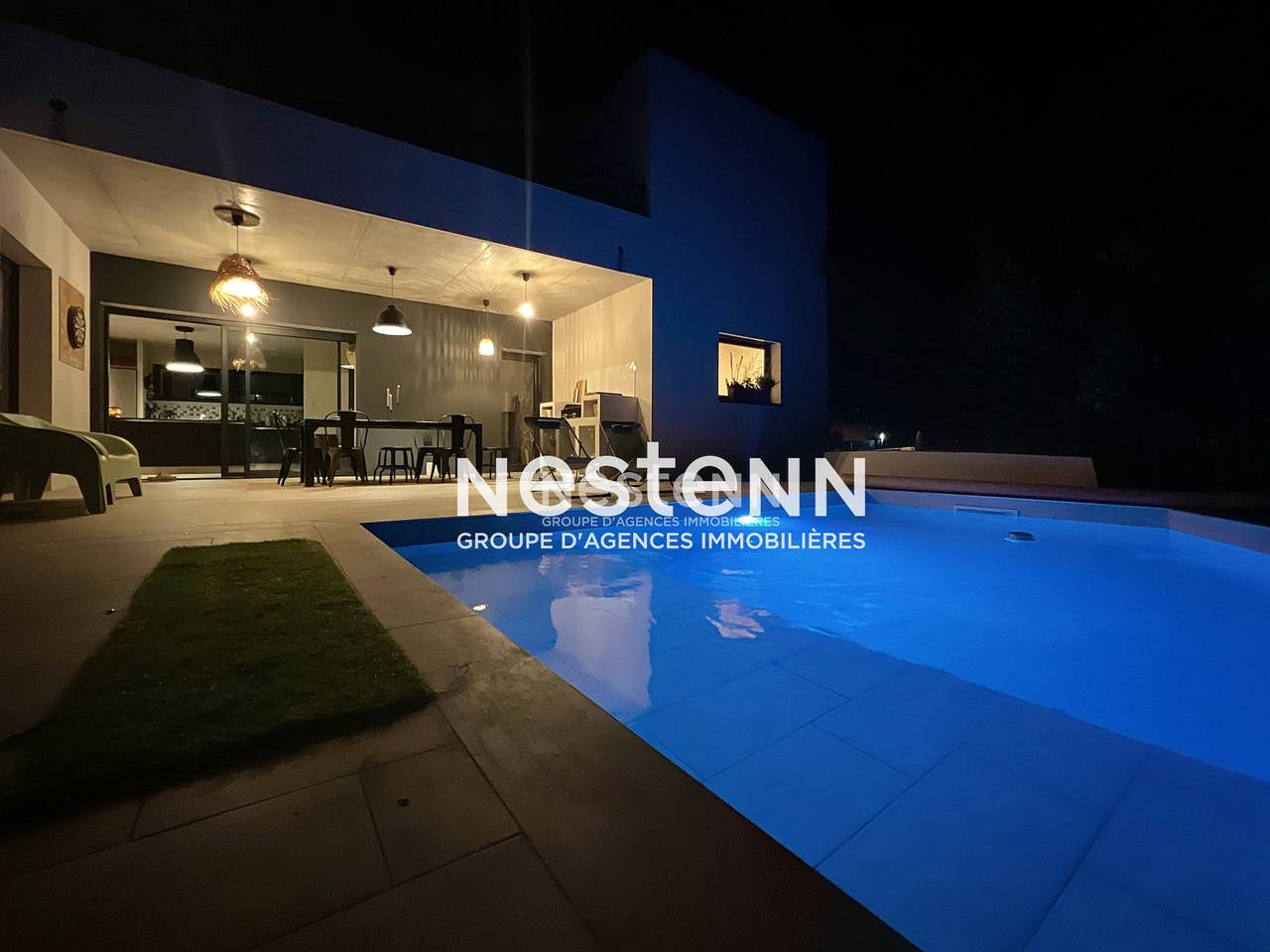 Villa moderne, 5 chambres, piscine privée, climatisation - 10 pers, Baho. in Baho, Côte méditerranéenne (France)
