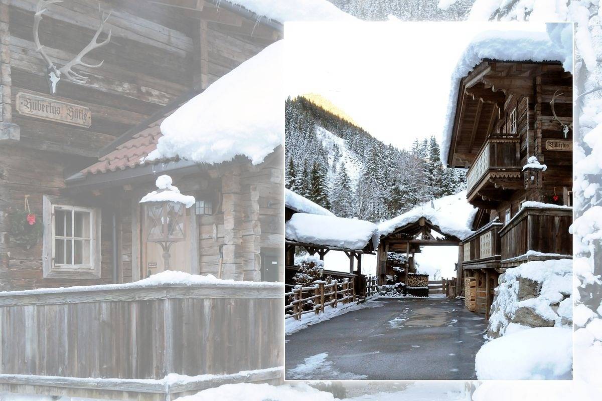 Hubertushütte in Mayrhofen, Alpes de Zillertal