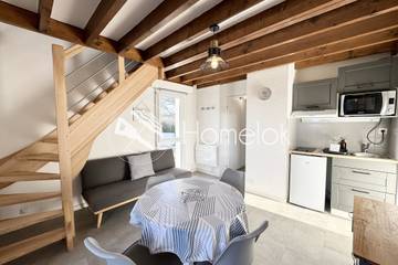 Gîte pour 4 personnes, avec terrasse à Locmariaquer