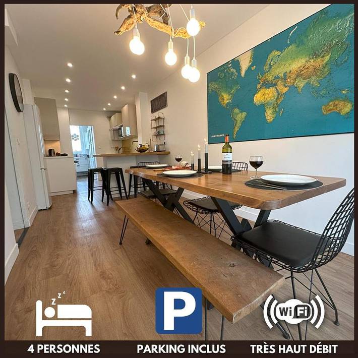 Apartamento de vacaciones para 4 personas, con vistas - 1