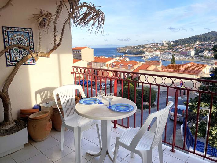 Apartamento para 4 personas, con terraza en Banyuls-sur-Mer