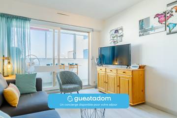 Gîte pour 4 personnes, avec balcon dans Plage des Mouettes
