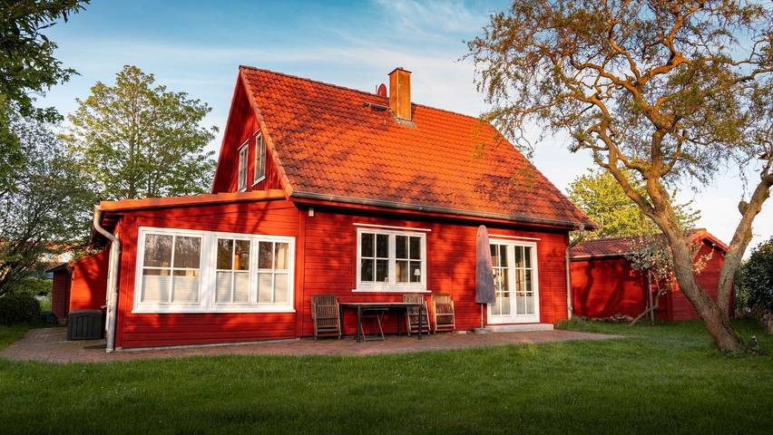 Ferienhaus für 6 Personen, mit Terrasse und Garten sowie Sauna in Kalifornien (Ostsee), Schönberg