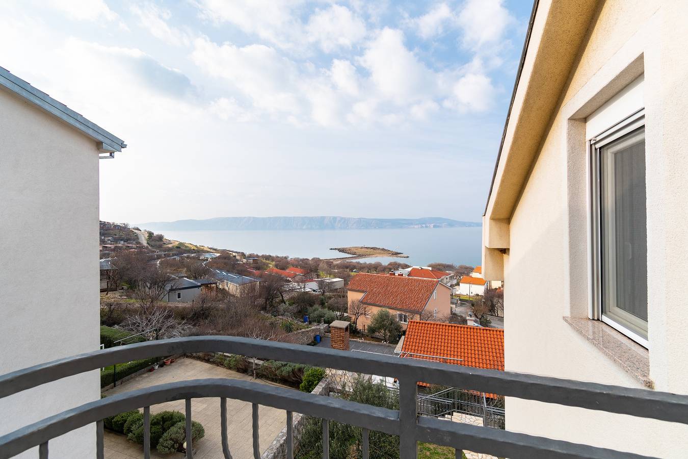 Ganze Wohnung, Studio Appartement mit Balkon und Meerblick Klenovica, Novi Vinodolski As-20556-a in Klenovica, Primorje-Gorski Kotar