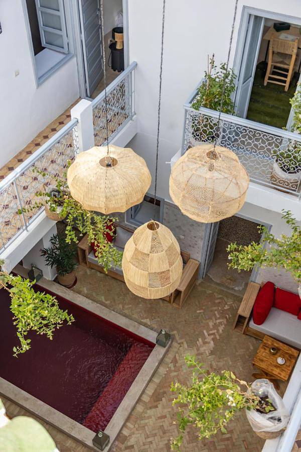 Appartamento per 2 persone, con terrazza e panorama nonché piscina a Marrakech