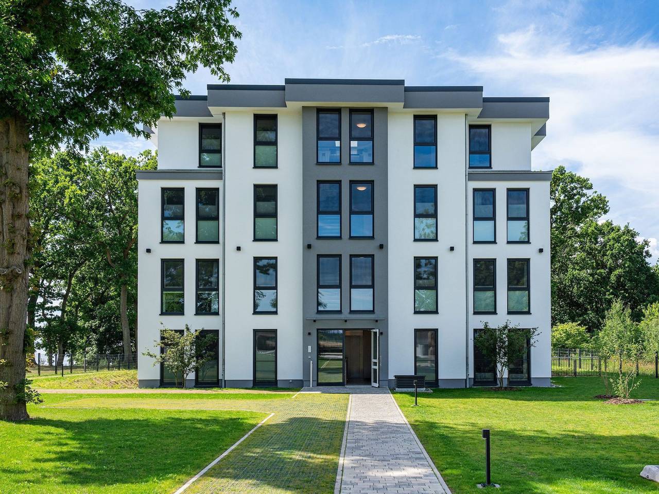 Ganze Ferienwohnung, Terrassenwohnung See-T-Raum 1 - Oase am Haff in Zirchow, Usedom