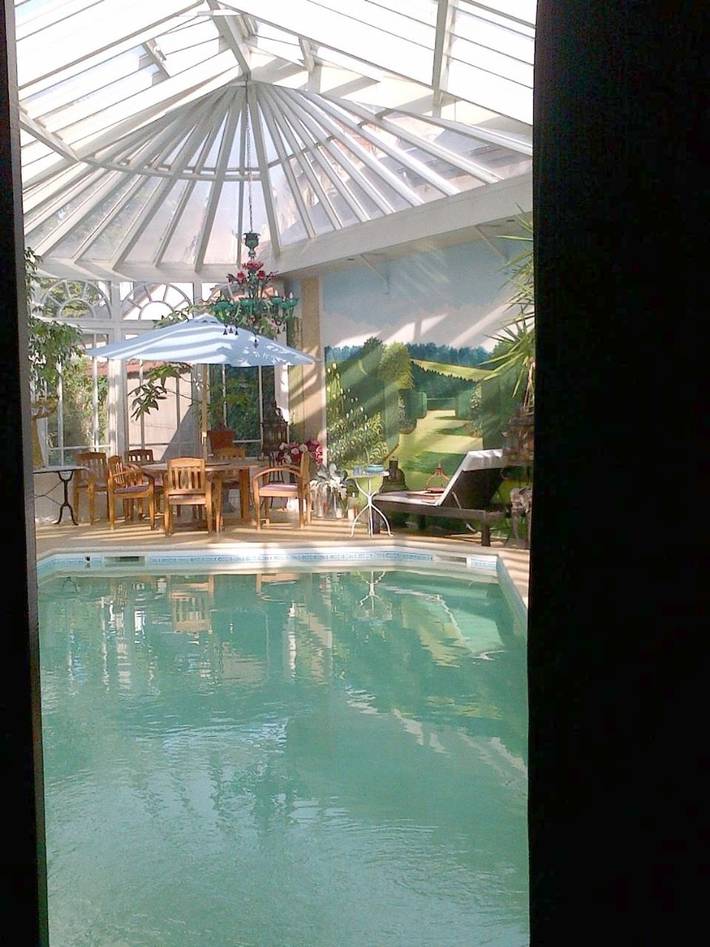 Chambre d’hôte pour 2 personnes, avec piscine ainsi que vue et jardin à Bourges - 2