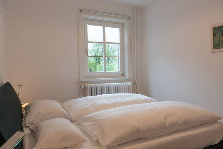Ganze Wohnung, Chesa Clos – Wohnung mit Seeblick & grossem Garten in Sils/Segl Baselgia, Sils im Engadin/Segl