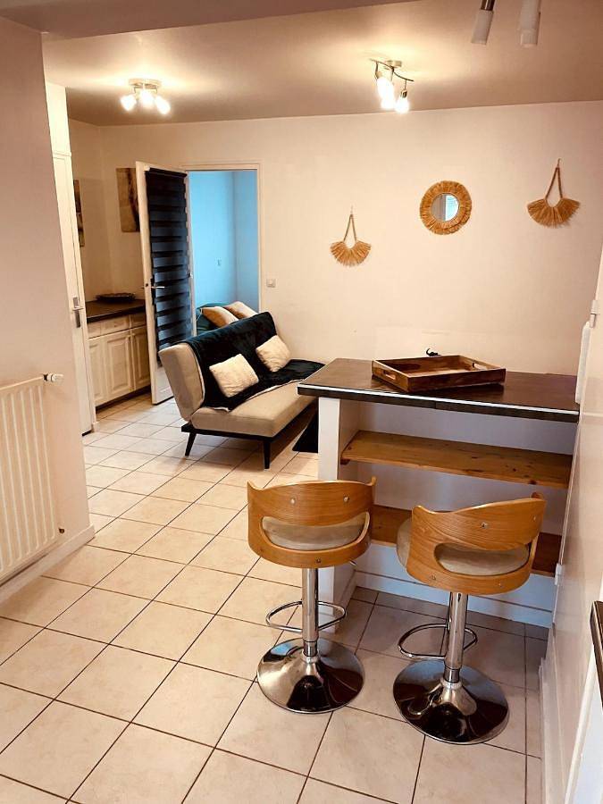 Gîte pour 4 personnes, avec terrasse, animaux acceptés dans Chantiers navals de Saint-Nazaire - 3