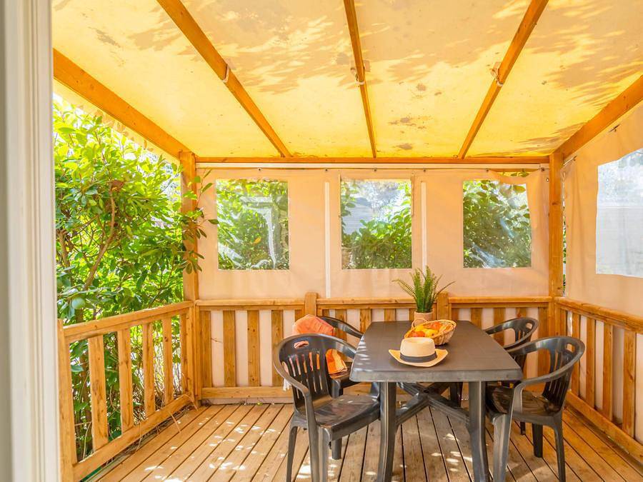 Camping Paradis A La Corniche - Mobilheim 2 personen - Mobilheim Or Reihenhaus 1 Schlafzimmer 2 Personen in Angoulins, La Rochelle und Umgebung