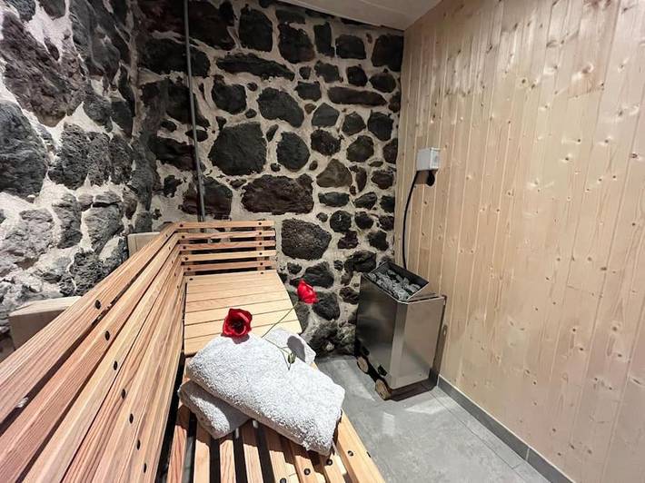 Location de vacances pour 4 personnes, avec jardin ainsi que sauna et terrasse à Olby - 3