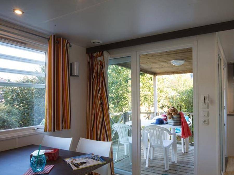 Camping  Ecologique La Roche d'Ully - Mobilhome 4 personas - Casa Rural Caborde in Ornans, Doubs (desambiguación)
