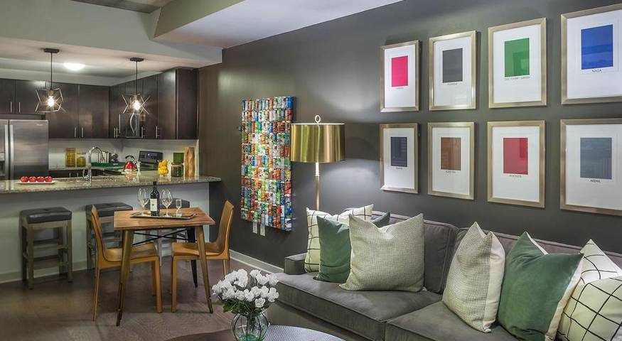 Apartamento para 2 personas, con balcón además de piscina y vistas en Houston