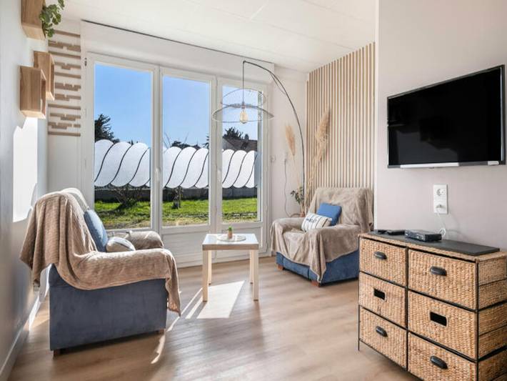 Appartement de vacances pour 4 personnes, avec jardin, adapté aux familles