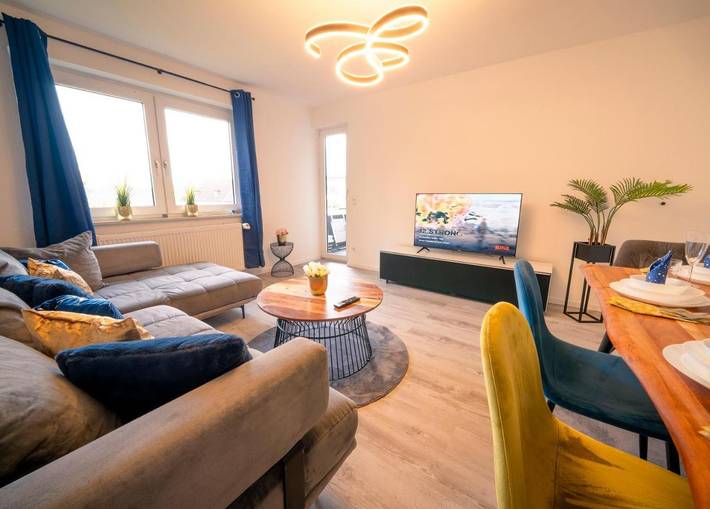 Ferienwohnung für 6 Personen, mit Balkon und Terrasse in Gießen - 2