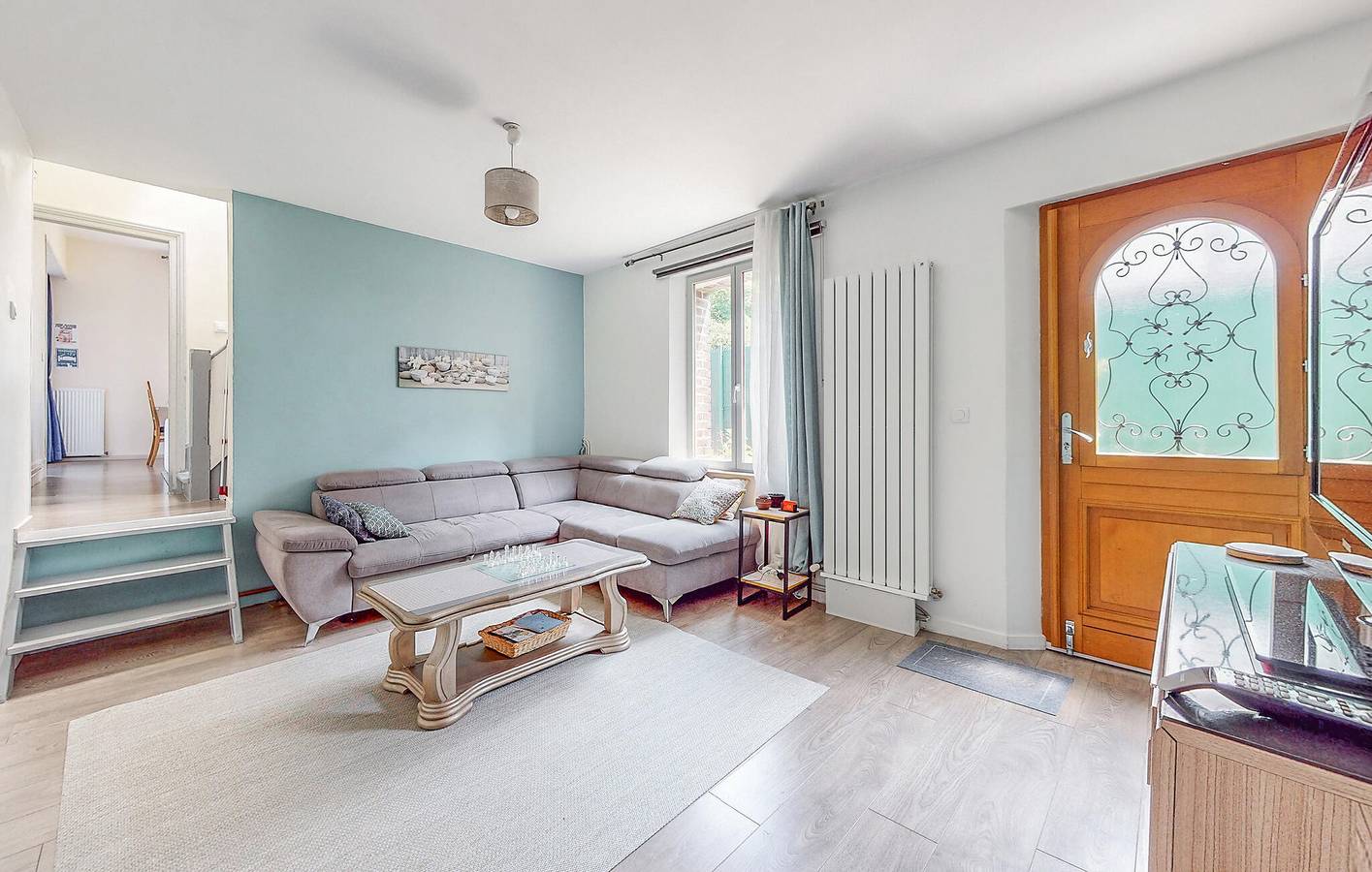 Appartement confortable avec vue sur la rivière, WiFi et parking in Arques-la-Bataille, Région de Dieppe