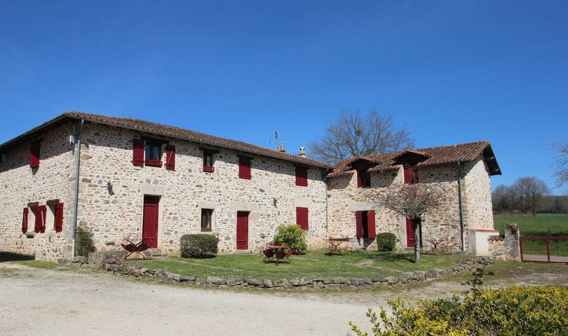 Gîte pour 4 personnes, avec terrasse à Saint-Brice-sur-Vienne