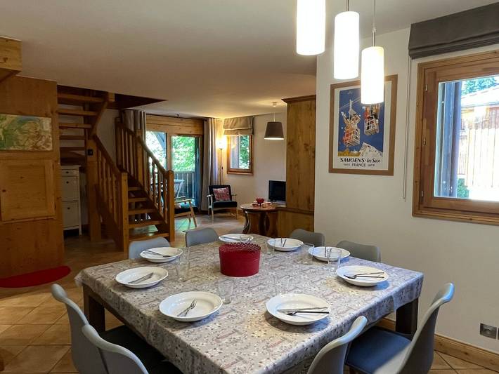 Gîte pour 8 personnes, avec piscine à Samoëns - 2