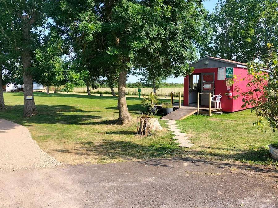 Camping Au Vent des Marais - Mobilheim 4 personen - Eco in Longeville-sur-Mer, Vendée