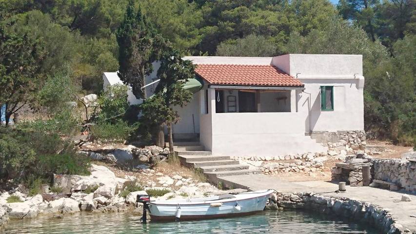 Ferienhaus für 4 Personen, mit Garten und Ausblick