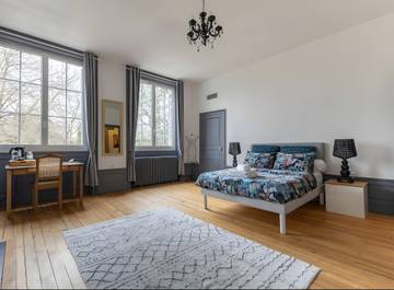 Chambre d’hôte pour 2 personnes, avec jardin, adapté aux familles à Joze
