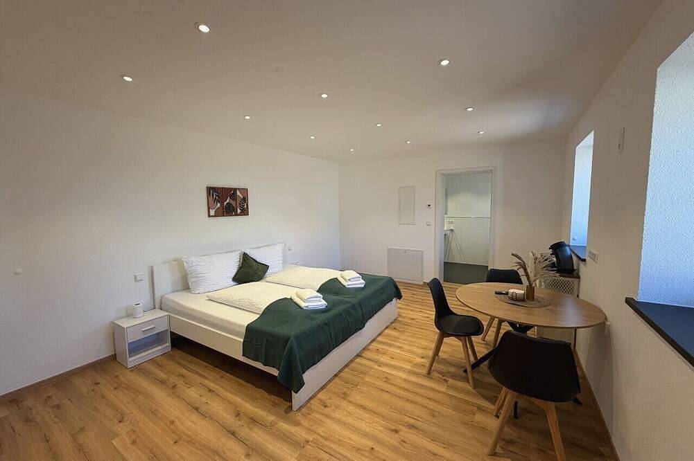 Ganze Wohnung, Compact Studio 14 Min Legoland Burgau | Smart Lock + Wlan in Burgau, Bayerisch Schwaben