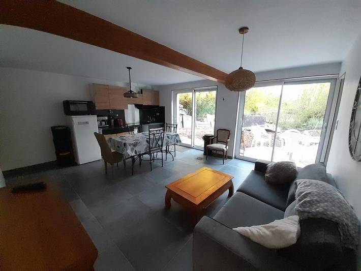 Appartement de vacances pour 4 personnes, avec Terrasse et Jardin