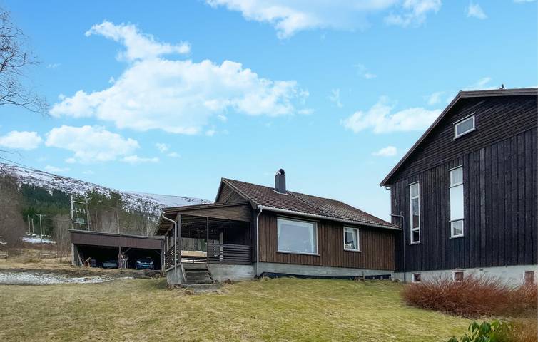 Ferienwohnung für 5 Personen, mit Terrasse und Garten sowie Ausblick, mit Haustier in Nesset - 2