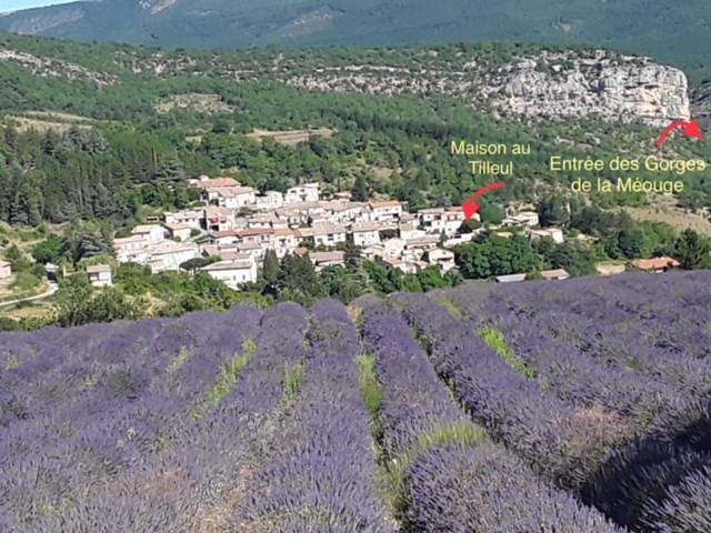 Location de vacances pour 4 personnes, avec jardin et vue dans Gorges de la Méouge - 3