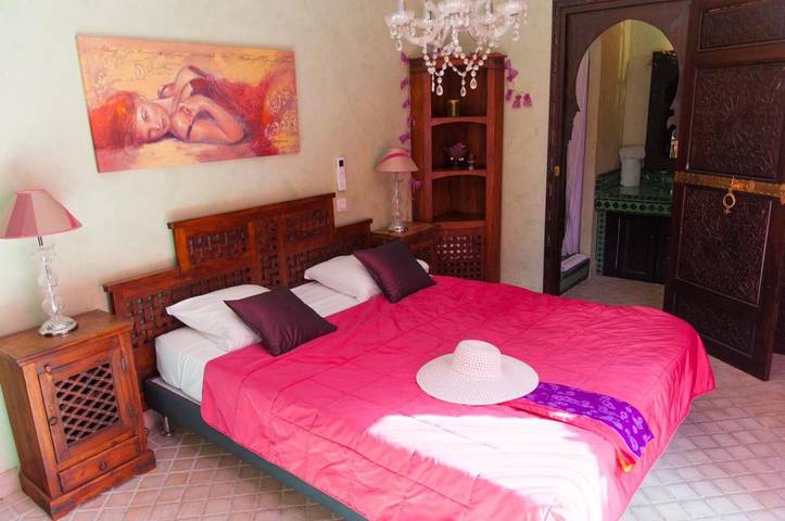 Riad pour 2 personnes, avec terrasse et jacuzzi