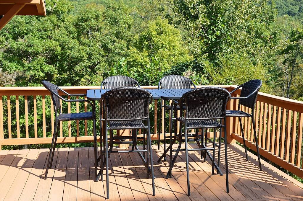 3 Schlafzimmer Blockhaus, mit Blick, privat auf 2 Hektar in McDowell County