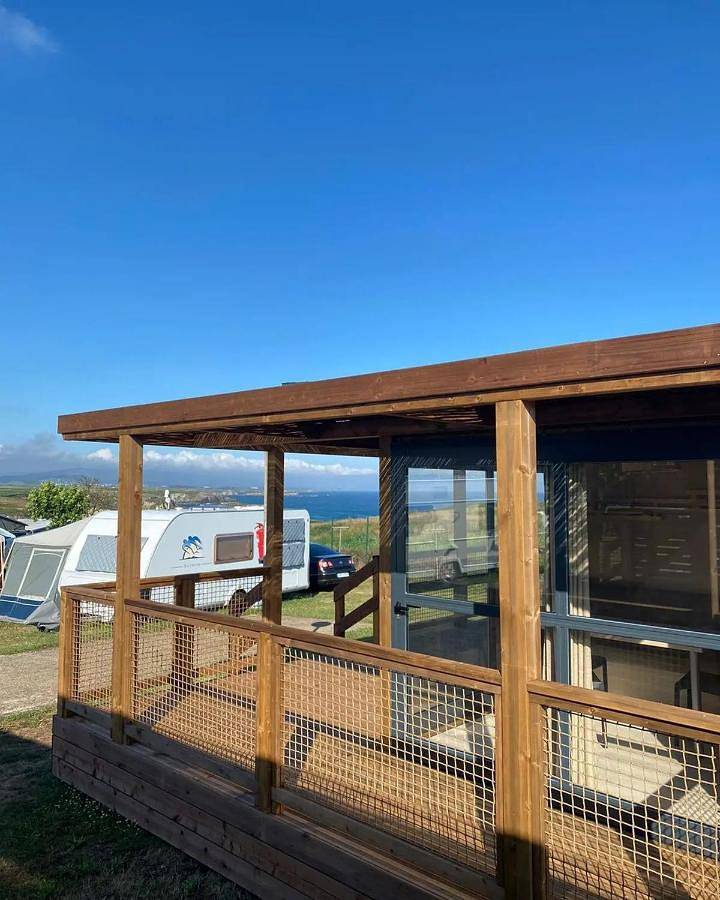 Bungalow 4 personas - Camping Playa de Tapia in Playa De Los Campos (Tapia de Casariego), Tapia de Casariego