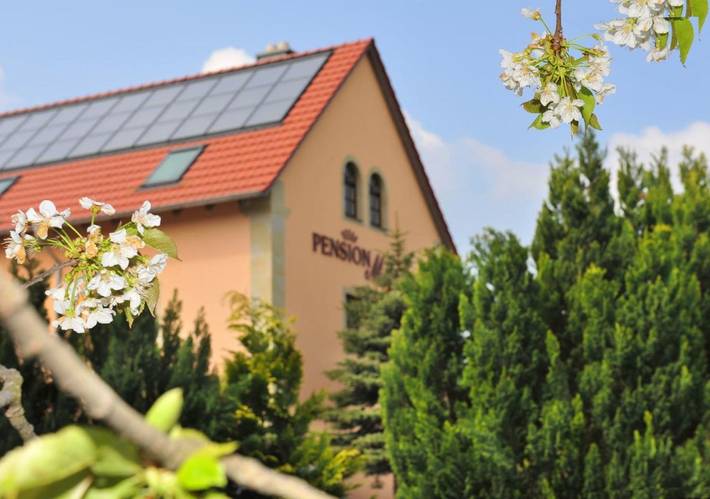 BnB für 3 Personen, mit Terrasse und Garten in Moritzburg