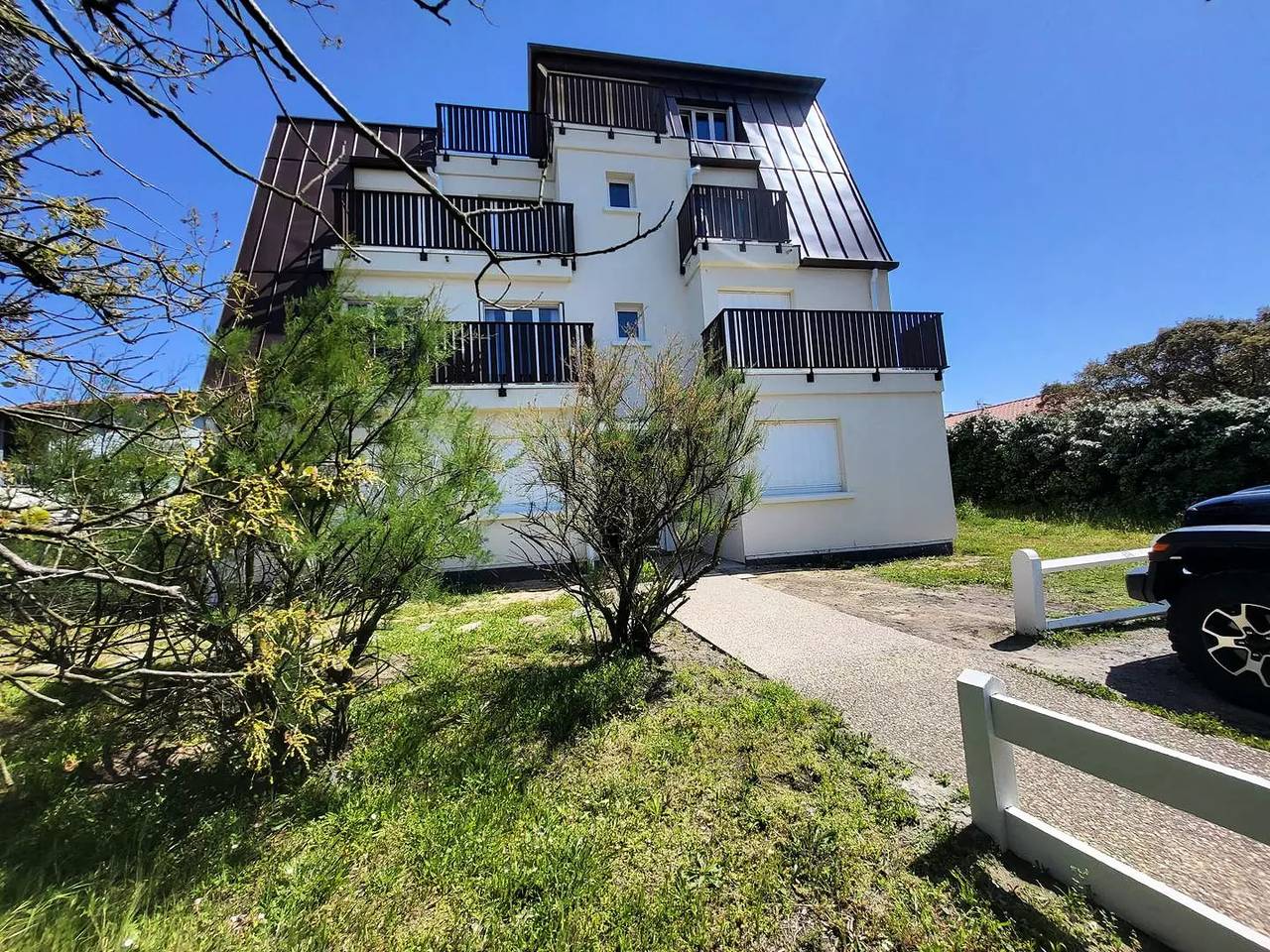 Apartamento entero, Residencia San Michele. Estudio para 4 personas frente a la playa de La Gravière in Hossegor, Côte d’Argent