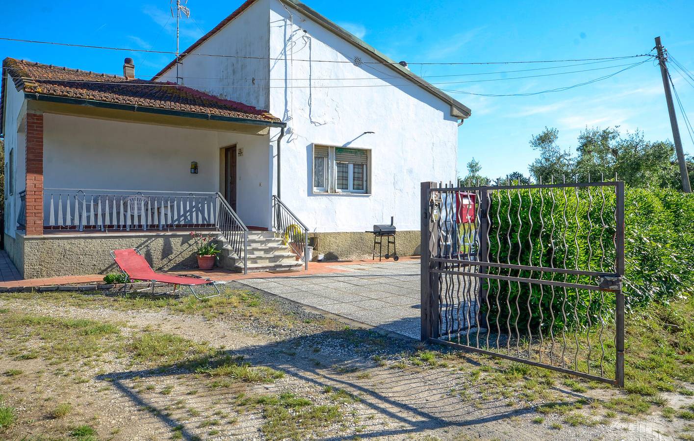 Gemütliche Wohnung mit Parkplatz, Garten & WiFi in der Nähe von Suvereto in Suvereto, Etruskische Küste
