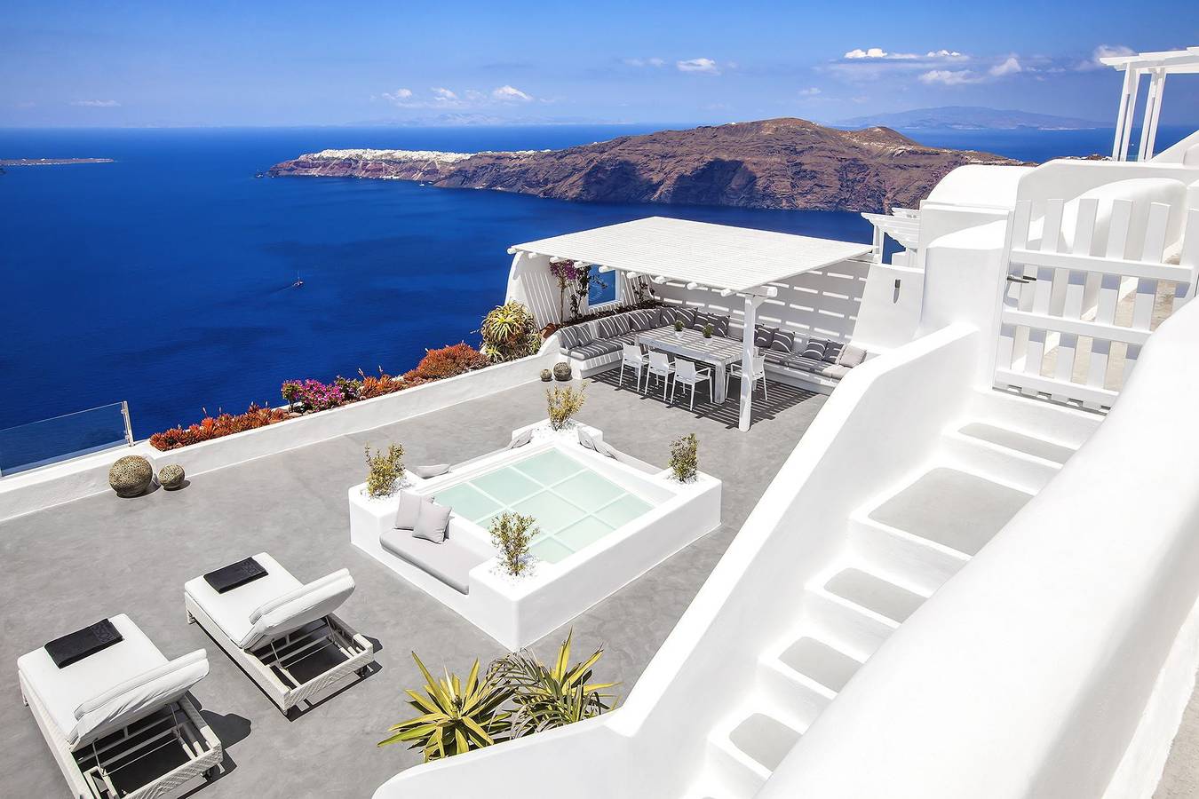 Villa Erossea in Imerovigli, Santorini